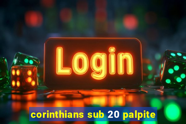 corinthians sub 20 palpite